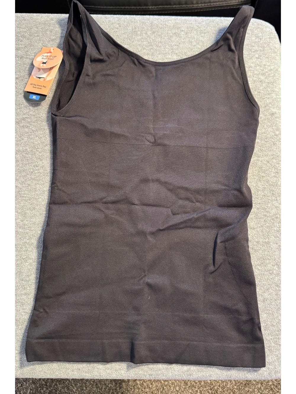 Shapermint Essentials All Day Every Day black tank cami XL TG